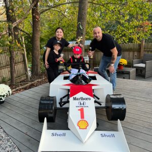 Alternative view of F1 Car McLaren MP4-5
