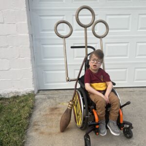 Harry Potter Playing Quidditch