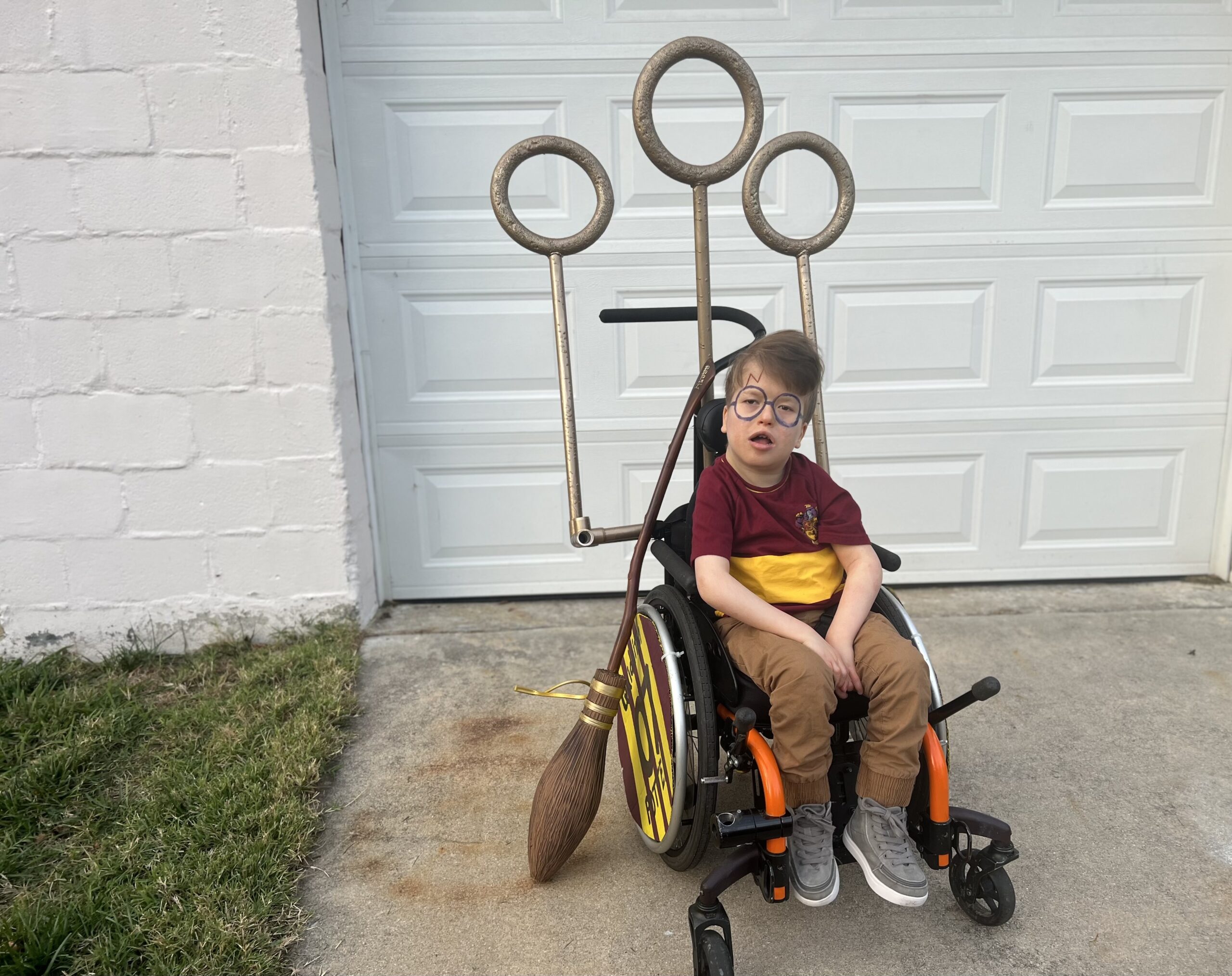 Harry Potter Playing Quidditch