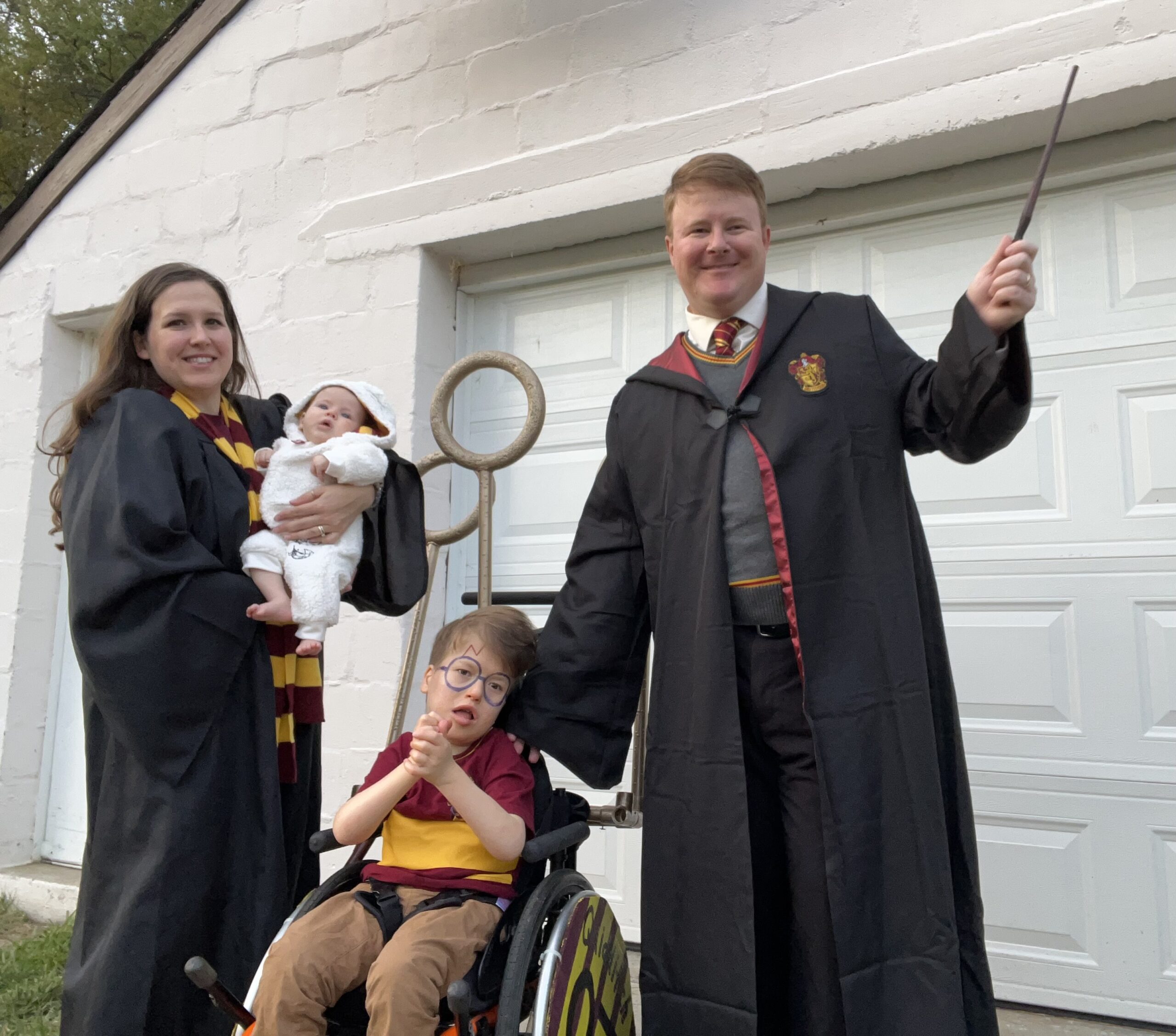 Harry Potter Playing Quidditch