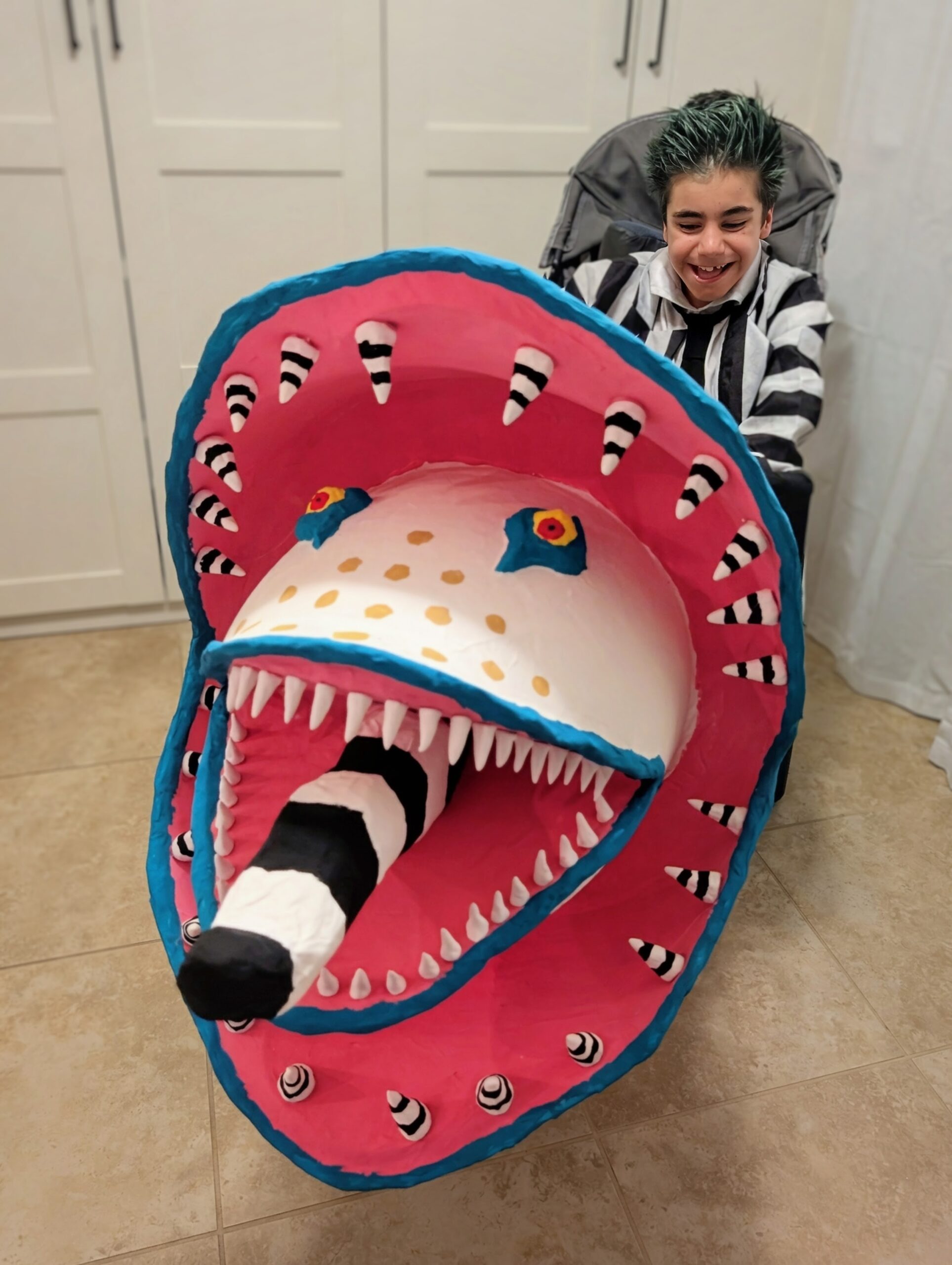 Beetlejuice Riding a Sandworm