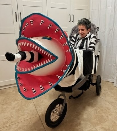 Beetlejuice Riding a Sandworm